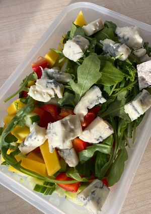 Hình của món Salad xoài bơ.