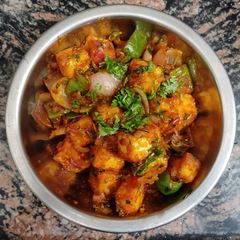 A picture of Chilli Paneer 📌.