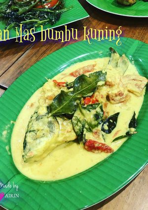 Foto resep Ikan Mas Bumbu Kuning