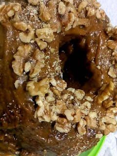 صورة لوصفة كيكة الدخن بصوص التمر