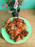 Ayam Tepung pedas (Richeese)