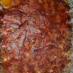 A picture of BBQ Meatloaf.