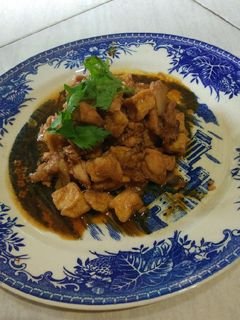 Foto resep Ayam bumbu kecap + Tahu
