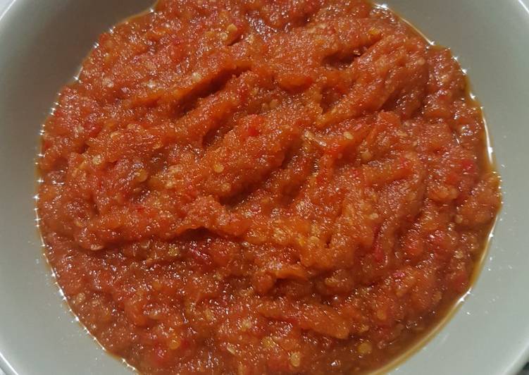 Sambel tomat jontor