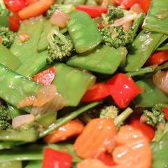 A picture of Ginger Vegetable Stir-fry.
