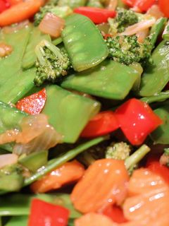 A picture of Ginger Vegetable Stir-fry.