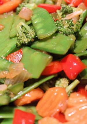 A picture of Ginger Vegetable Stir-fry.