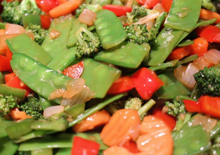 Recipe of Ultimate Ginger Vegetable Stir-fry