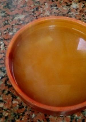 صورة لوصفة شوربه لسان عصفورصحيه بدون زيت
