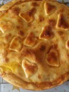 Una foto de Tarta de puerros
