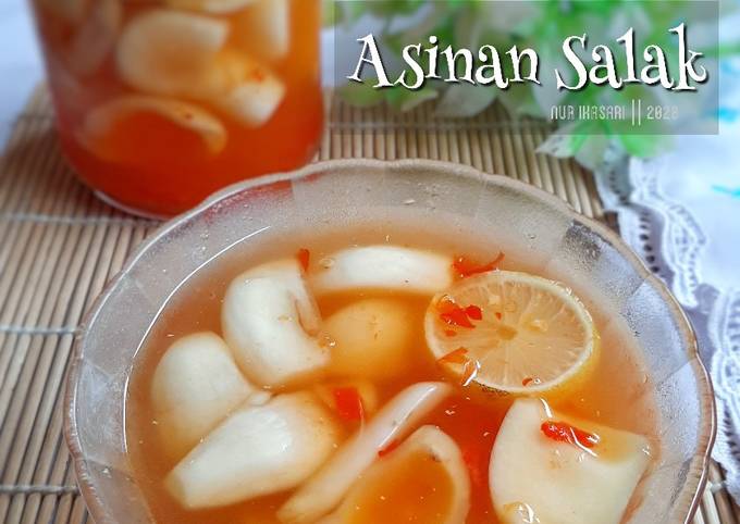 Resep 210. Asinan Salak yang Lezat