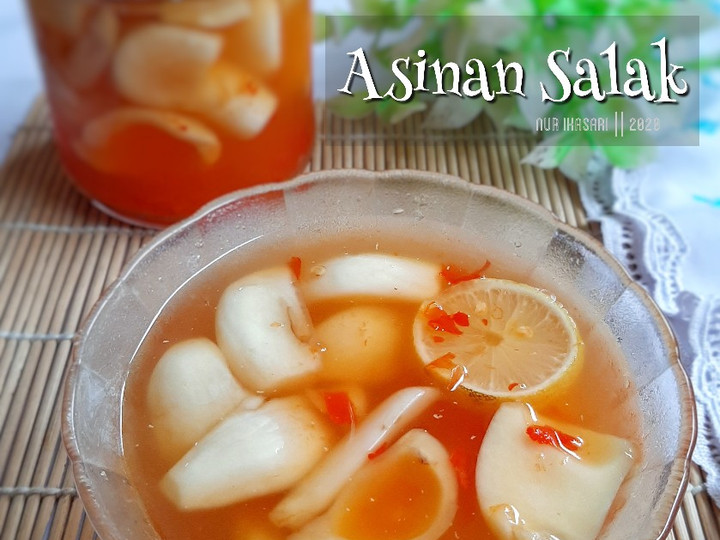 Resep 210. Asinan Salak yang Lezat