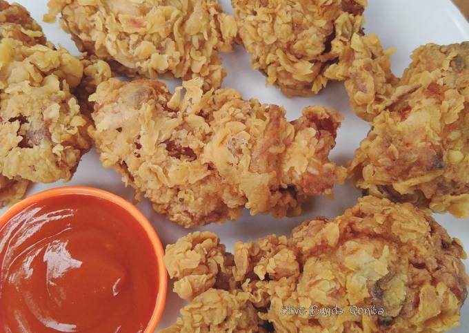Ayam goreng kriwil | ayam goreng KFC kw | ayam goreng tepung
