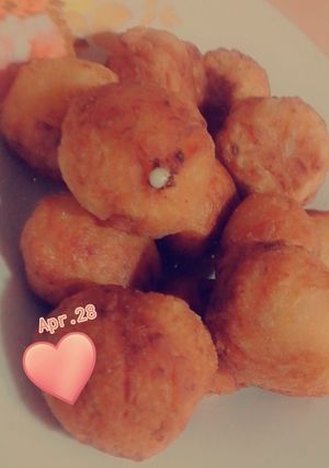 صورة لوصفة كرات البطاطا
