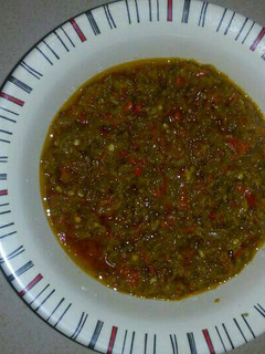 A picture of Crayfish tomatoes sauce.