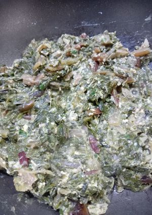 Una foto de Relleno de verduras para tartas