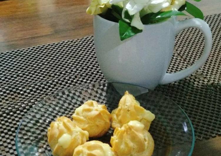 Anti Ribet, Membuat Kue Soes simpel