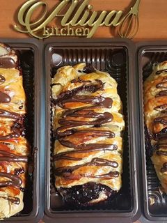 Foto resep Choco Cheese Banana Strudel