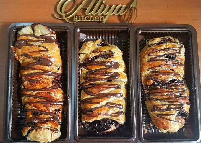 Resep Choco Cheese Banana Strudel, Enak Banget