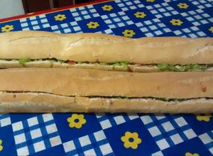 Foto de Sanduíche com baguete