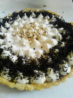 A picture of Choco cream tart.