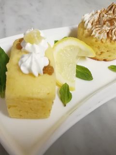 صورة لوصفة كيك الليمون 🍋