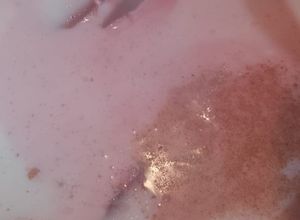 Una foto de Pink Latte vegano (🌱)