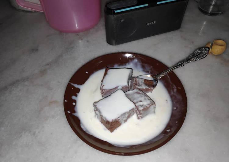 Puding Coklat Vla Susu Masa Kecil