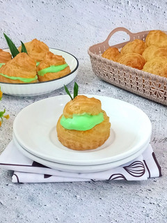 Foto resep Soes Original (Diplomat Cream Pandan)