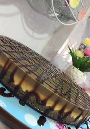 صورة لوصفة طبقات الكريم كراميل