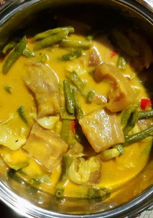 Foto resep Gulai kulit sapi ala masakan padang