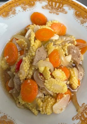 Foto resep Tumis jagung putri wortel dan bakso
