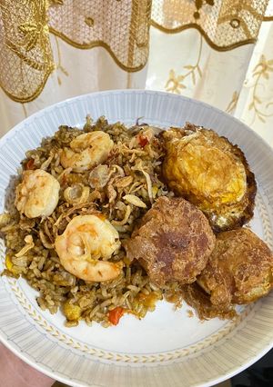 Foto resep Nasi Goreng Seafood