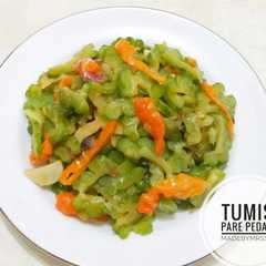 A picture of Tumis pare pedas.