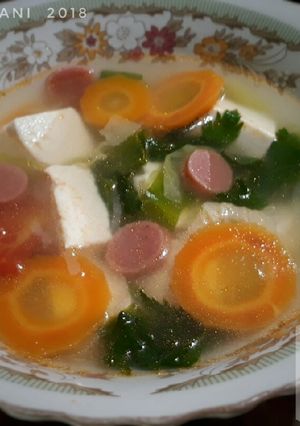 Foto resep Sup Tahu 🖒