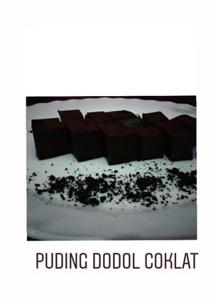 Foto resep Dessert Puding Dodol Coklat Simpel Dan Mudah