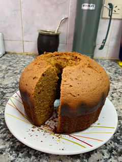 Una foto de Budín de dulce de leche 🧉