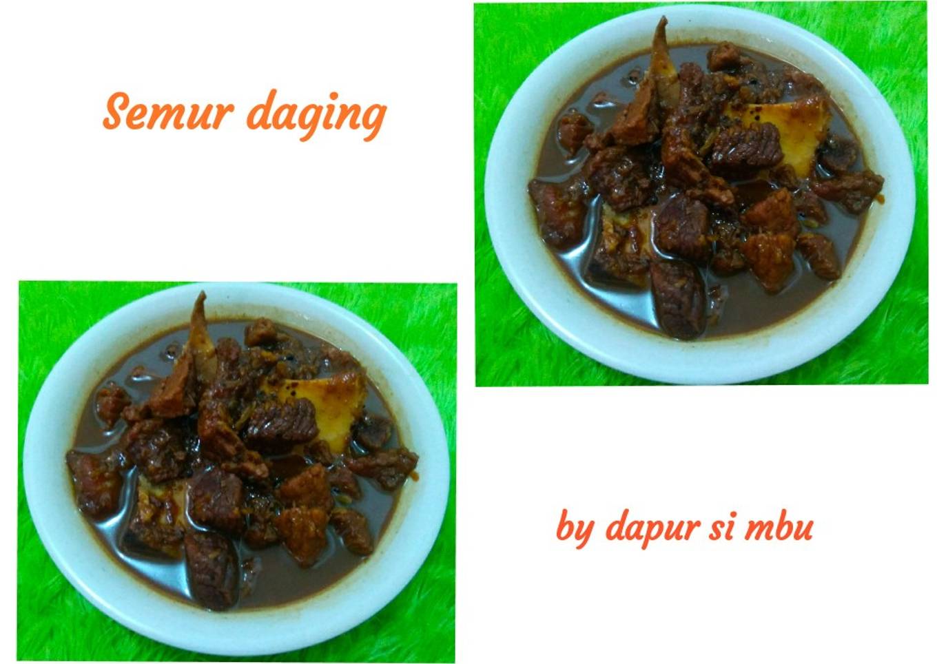 Semur daging sapi simple