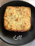 Sándwich croque monsieur o sándwich francés