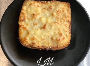 Una foto de Sándwich croque monsieur o sándwich francés