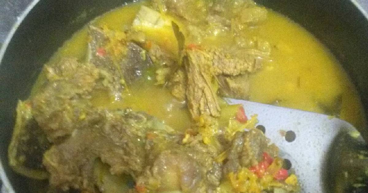 Resep Tengkleng Sapi Bumbu Kuning oleh Mayang Intan Chintani Cookpad