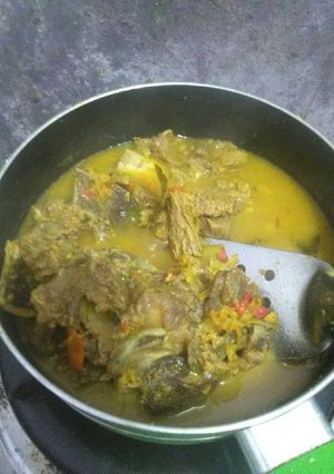 Foto resep Tengkleng Sapi Bumbu Kuning