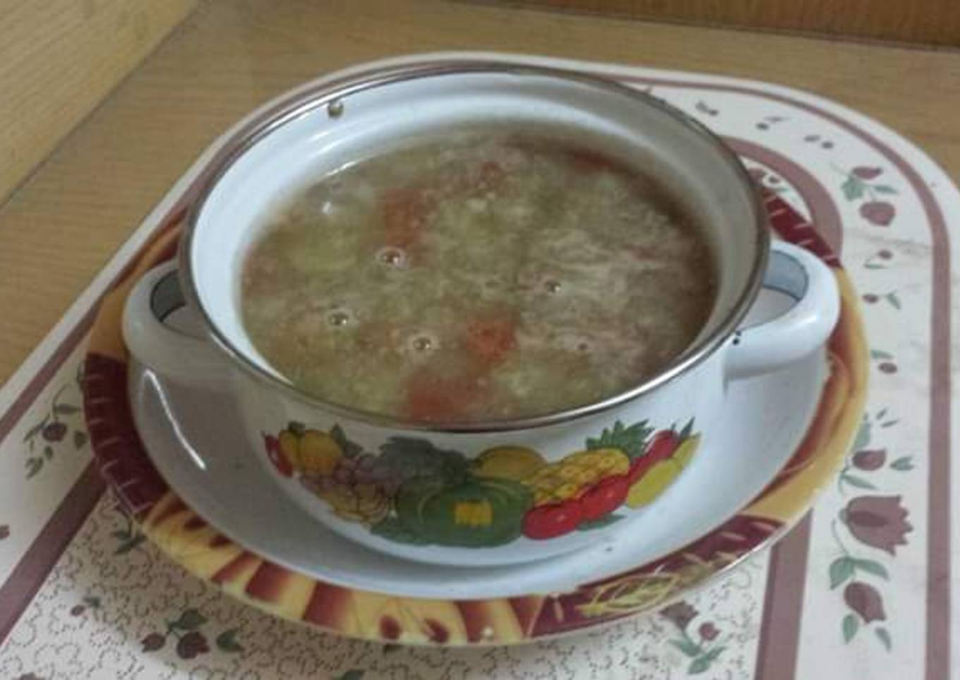 Vegetable Chicken Clear Soup