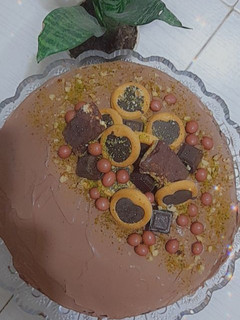 عکسی از دستور کیک شکلاتی