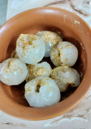 लीची चाट रेसिपी मुख्य फोटो
