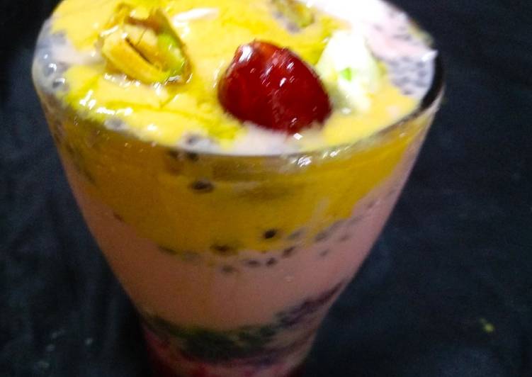 Step-by-Step Guide to Make Ultimate Rose Mango Faluda