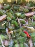 Tumis Batang Lompong (Talas)