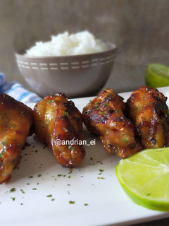 Foto resep Honey Lime Chicken Wings