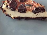 Una foto de tarta de oreo horno