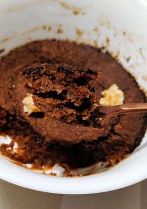 Una foto de Mug cake de café
